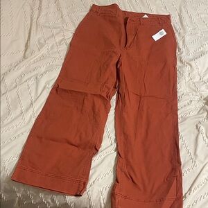 Old navy High rise Rust Wide-Leg Pants